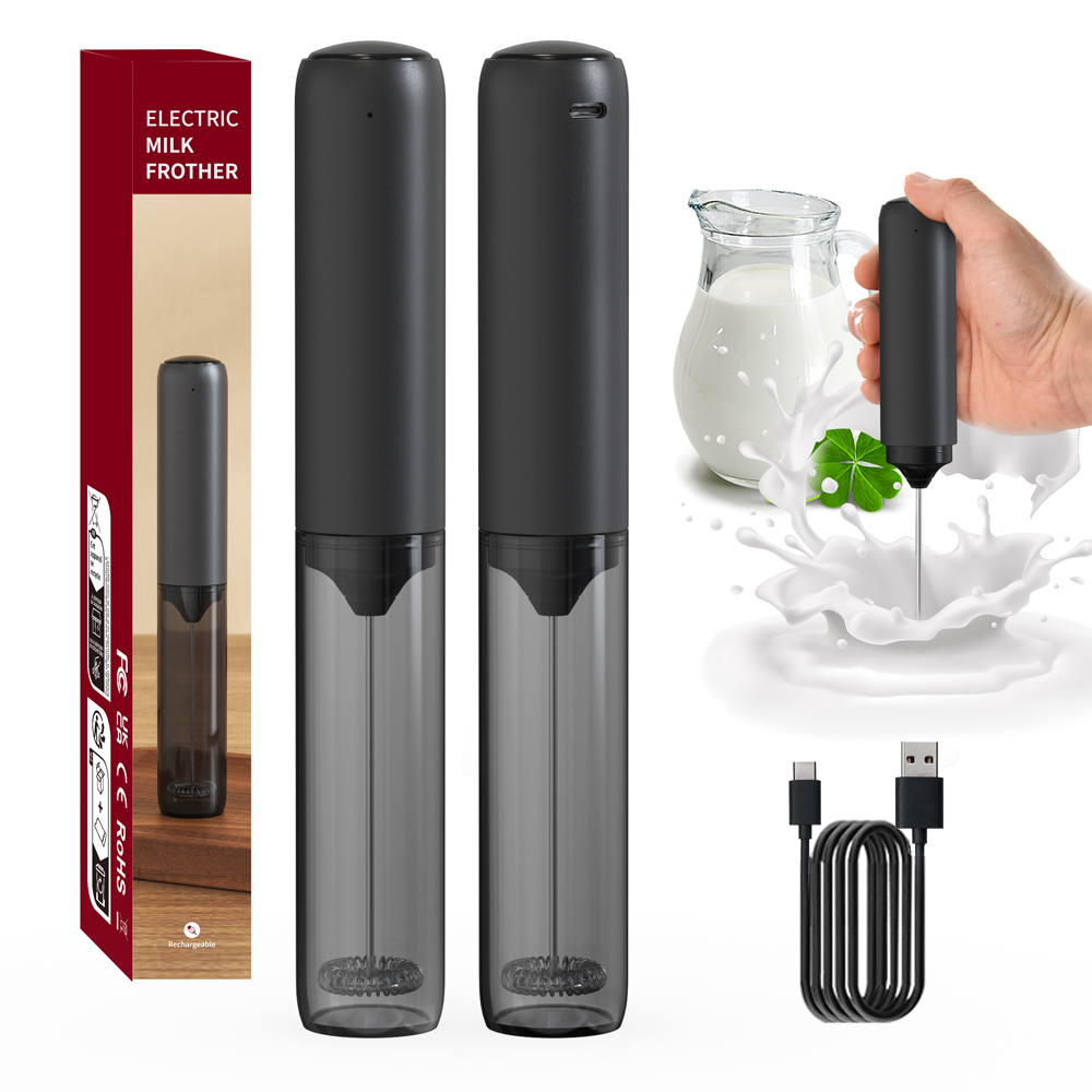 Kitchen Gadgets Products - ห้องครัวที่มีประสิทธิภาพStirrer FrotherนมมือถือโฟมMakerสําหรับLattes Whiskเครื่องดื่มผสมกาแฟชาร์จไฟฟ้าไข่Beater