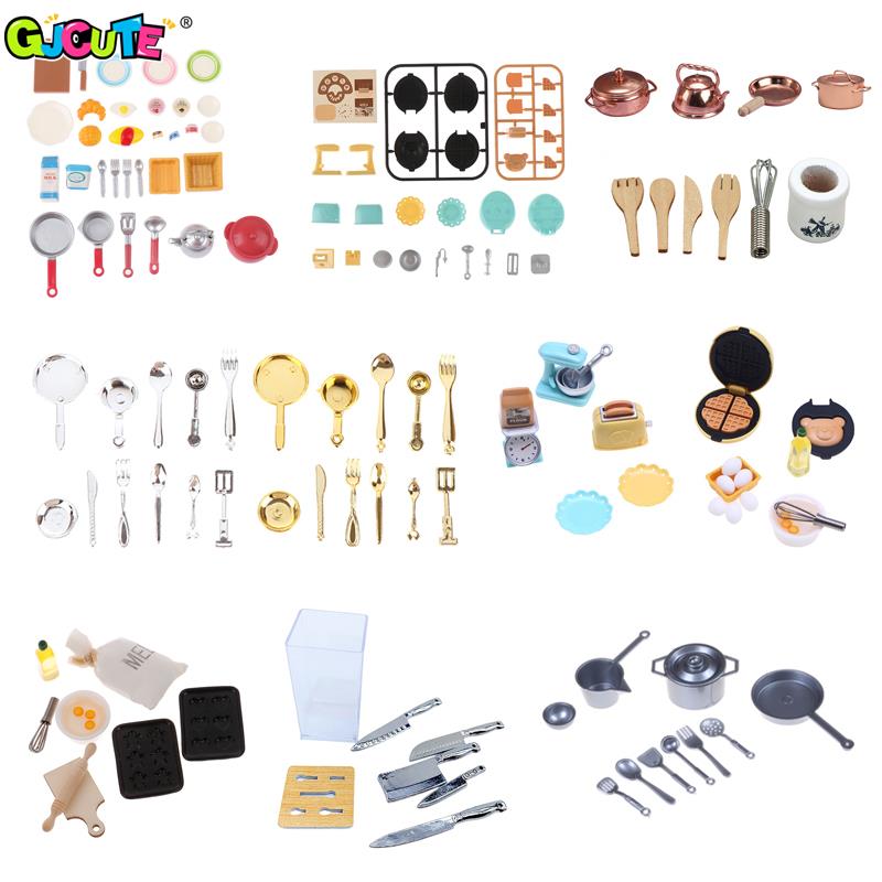 Kitchen Gadgets And Toys - บ้านตุ๊กตา1:12จิ๋ว1ชุดกะทะหม้อต้มไข่ชุดกาน้ำชาอุปกรณ์ทำครัวโมเดลของเล่นอุปกรณ์แต่งบ้านตุ๊กตา