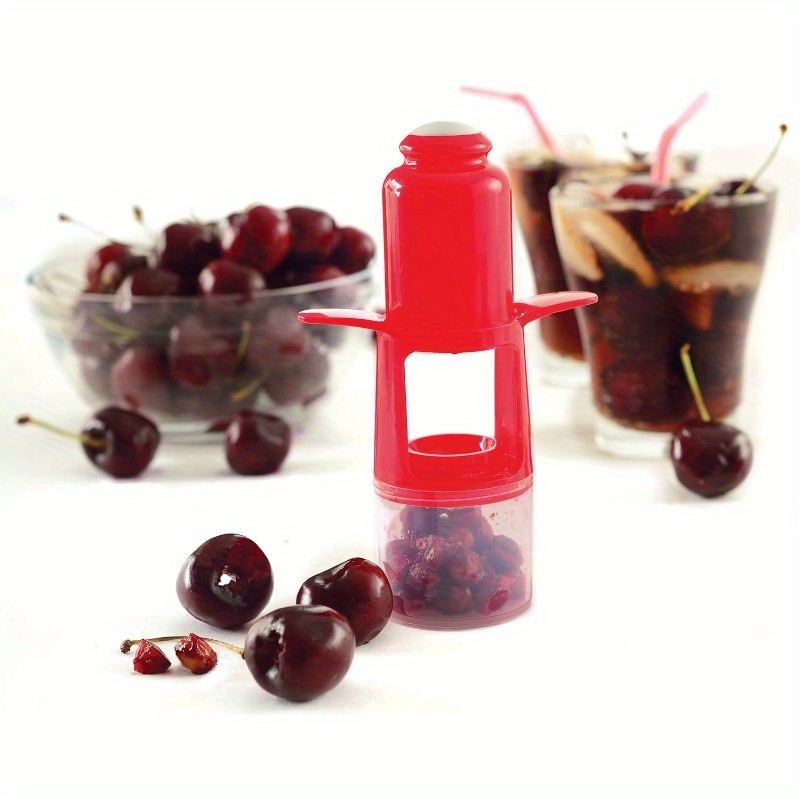 Vegetable Kitchen Gadgets - เครื่องมือแยกเมล็ดเชอร์รี่แบบสร้างสรรค์ ใช้งานง่าย อุปกรณ์ครัวสำหรับแยกเมล็ดเชอร์รี่