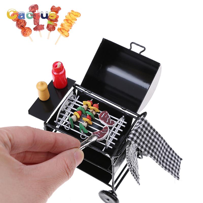 Kitchen Gadgets And Toys - 1ชุดมินิน่ารัก BBQ Grill Grill เครื่องประดับขนาดเล็กสำหรับ1/12 Scale