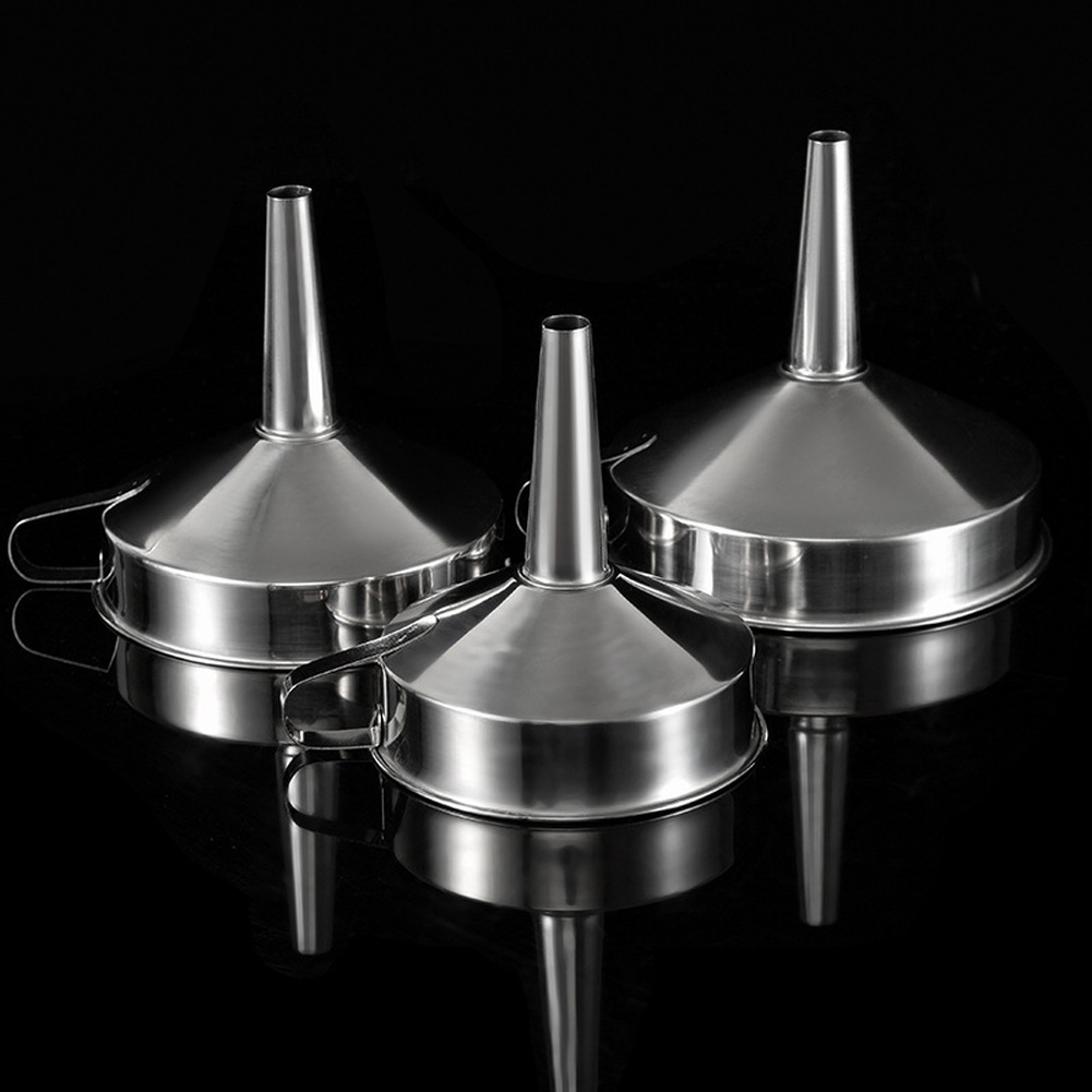 Kitchen Gadgets Products - กรวยกรองน้ำมันสแตนเลส 1 ชิ้น ปากกว้าง อุปกรณ์ครัว สำหรับบาร์
