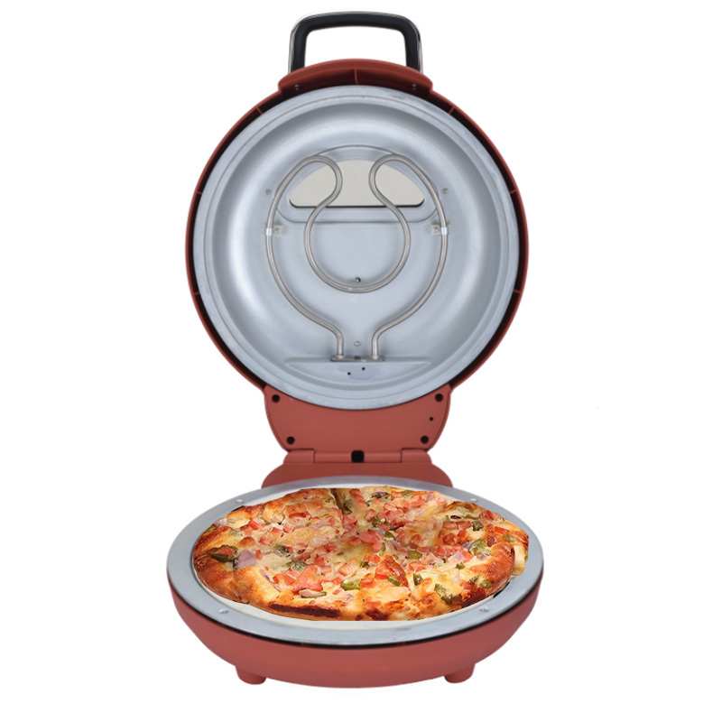 Pizza Stone Baking - เตาอบพิซซ่าไฟฟ้าแบบพกพาขนาด 12 นิ้ว สำหรับใช้ในบ้าน อบพิซซ่าได้ ให้ความร้อนสูงสุด