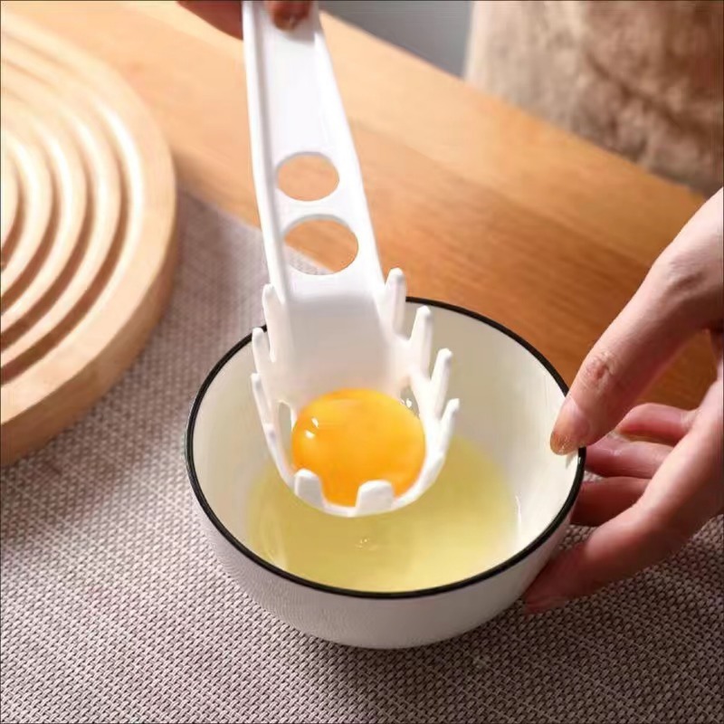 Kitchen Gadgets Pasta - ช้อนตักบะหมี่อเนกประสงค์พร้อมที่แยกไข่, ส้อมตักพาสต้าแบบมีร่องสำหรับทำอาหาร, อุปกรณ์ครัวสำหรับต้มบะหมี่และไข่