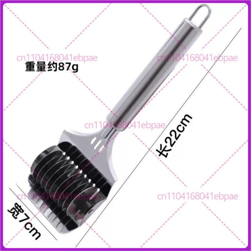 Kitchen Gadgets Pasta - เครื่องทำเส้นสปาเก็ตตี้สแตนเลสแบบใช้มือ 1 ชิ้น เครื่องทำแป้งเส้นก๋วยเตี๋ยว เครื่องบดขิงกระเทียม อุปกรณ์ทำครัว