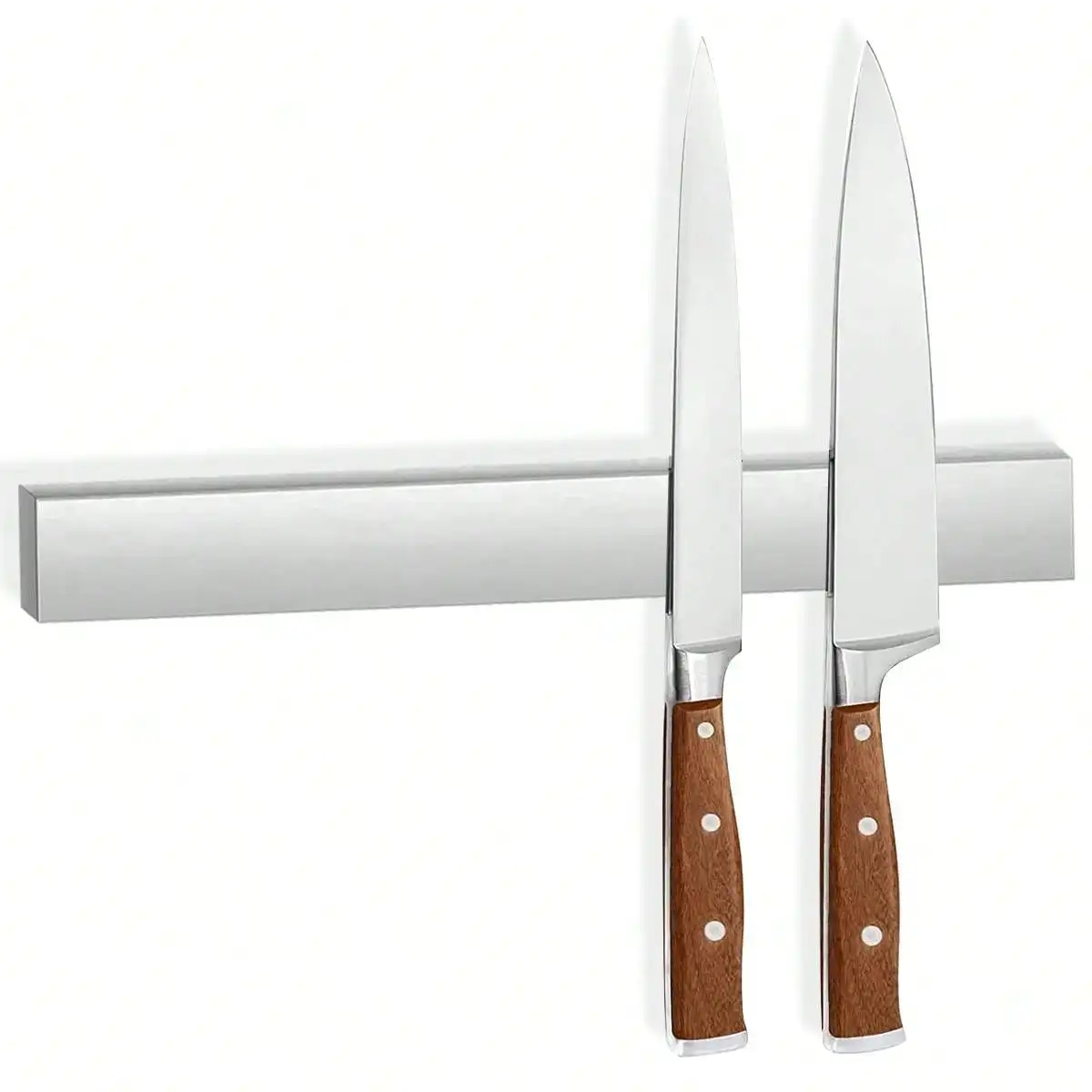 Magnetic Knife Strip - ที่แขวนมีดแม่เหล็กติดผนัง Leeseph อเนกประสงค์ ทำจากสแตนเลส ที่วางมีดแบบแถบแม่เหล็ก ที่จัดระเบียบอุปกรณ์ครัว