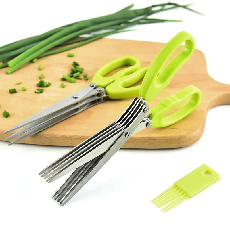 Muti-ชั้นครัวกรรไกรเครื่องตัดผ - Kitchen Gadgets Products บทวิจารณ์และราคา