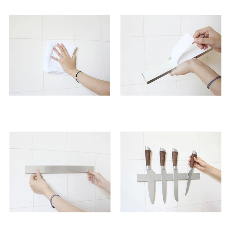 ราวมีดแม่เหล็กแบบมืออาชีพราว t - Magnetic Knife Strip บทวิจารณ์และราคา