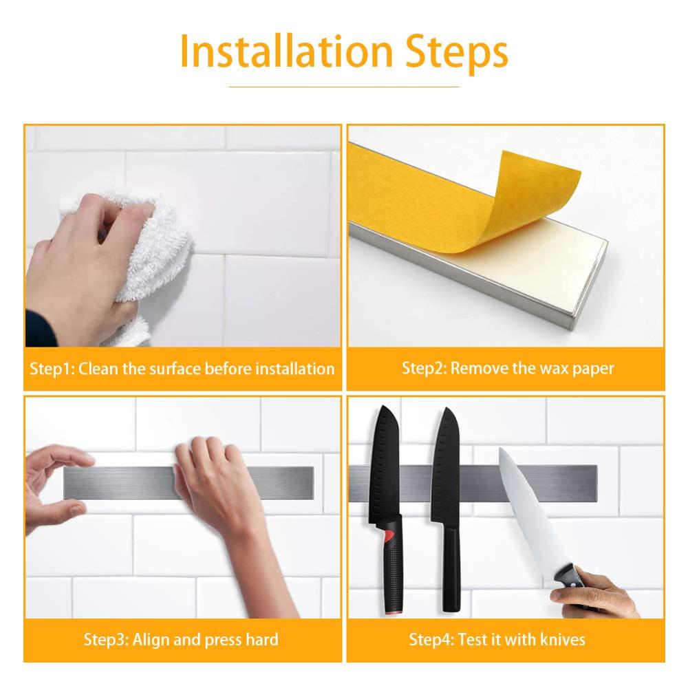 LMETJMA Professional มีดแม่เหล - Magnetic Knife Strip บทวิจารณ์และราคา