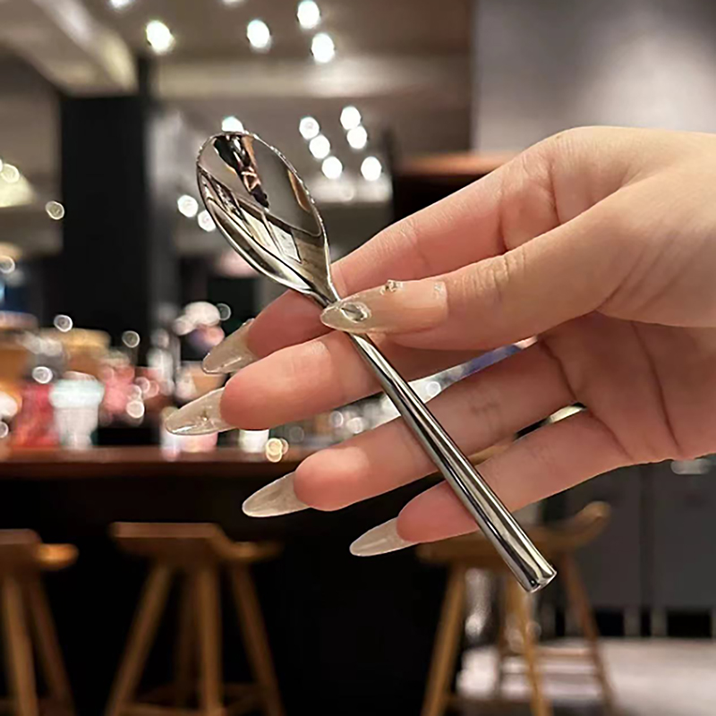 ช้อนกลมทำจากสแตนเลสด้ามยาวสำหร - Kitchen Gadgets Kitchen บทวิจารณ์และราคา