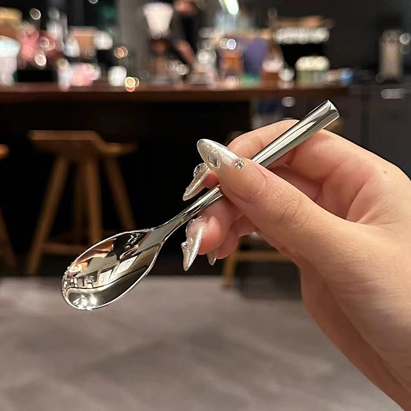 ช้อนกลมทำจากสแตนเลสด้ามยาวสำหร - Kitchen Gadgets Kitchen บทวิจารณ์และราคา