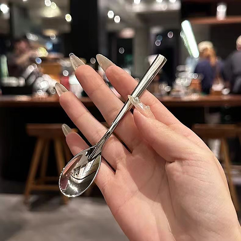 ช้อนกลมทำจากสแตนเลสด้ามยาวสำหร - Kitchen Gadgets Kitchen บทวิจารณ์และราคา