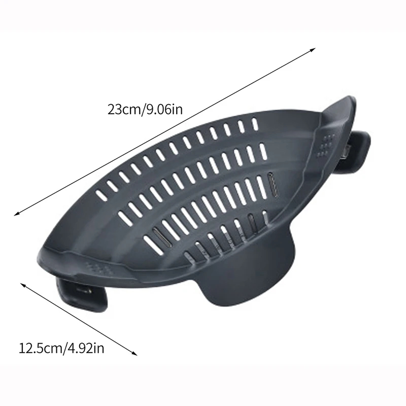 ที่กรองซิลิโคนแบบหนีบสำหรับหม้ - Kitchen Gadgets Pasta บทวิจารณ์และราคา