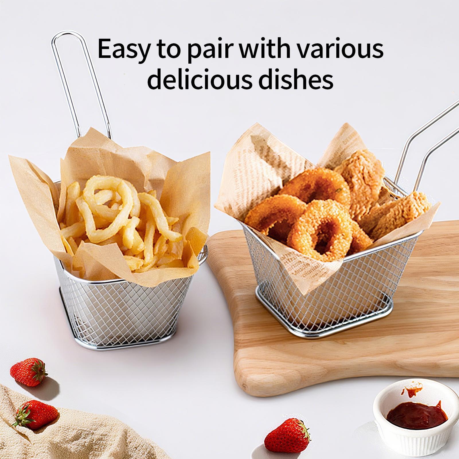 ตะกร้าทอดมืออาชีพสแตนเลสสตีลเค - Kitchen Gadgets Pasta บทวิจารณ์และราคา