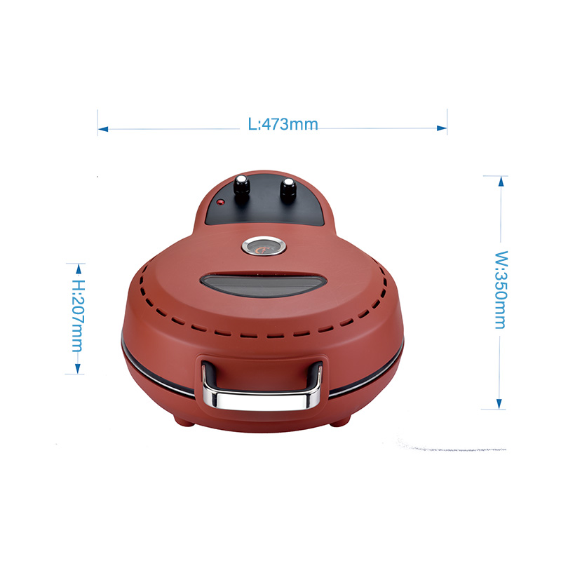 เตาอบพิซซ่าไฟฟ้าแบบพกพาขนาด 12 - Pizza Stone Baking บทวิจารณ์และราคา