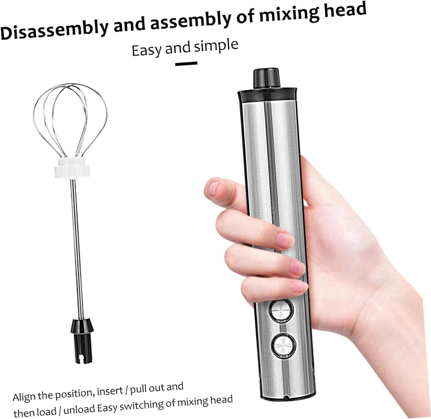 เครื่องตีฟองนมไฟฟ้าแบบมือถือ M - Kitchen Gadgets Products บทวิจารณ์และราคา