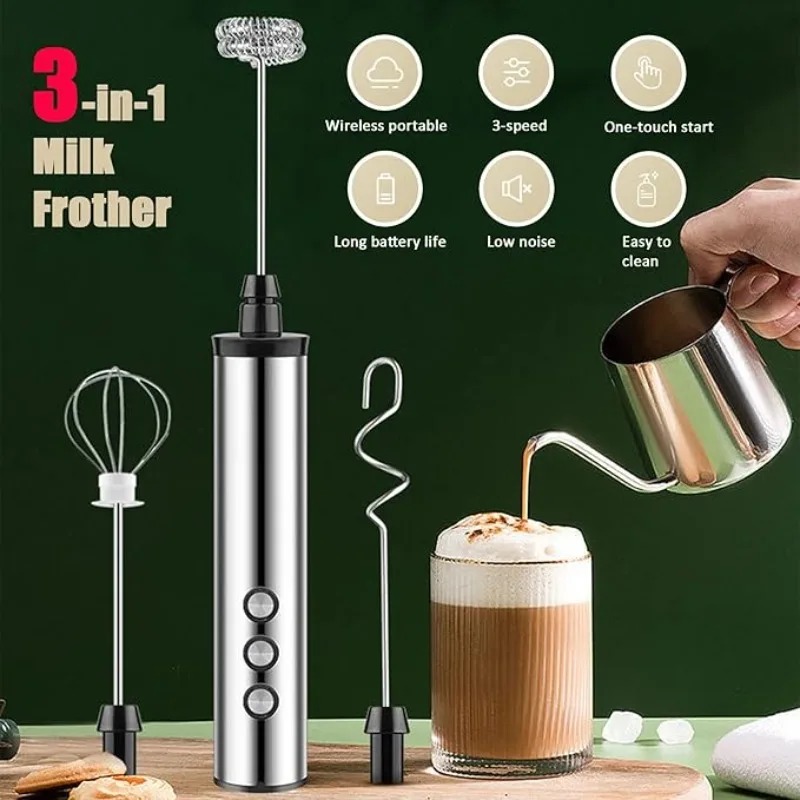 เครื่องตีฟองนมไฟฟ้าแบบมือถือ M - Kitchen Gadgets Products บทวิจารณ์และราคา