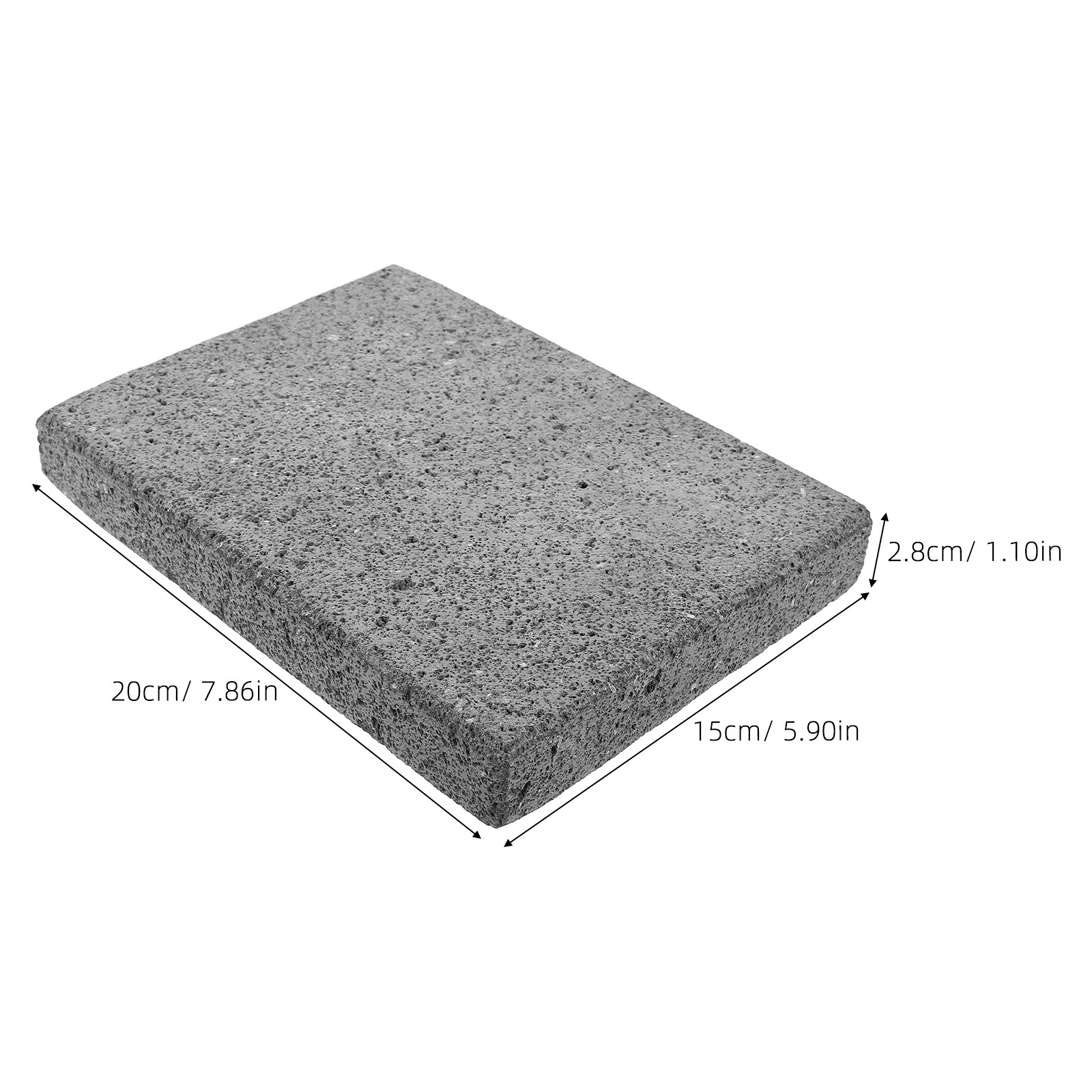แผ่นหินปิ้งย่างภูเขาไฟ ขนาด 8x - Pizza Stone Baking บทวิจารณ์และราคา