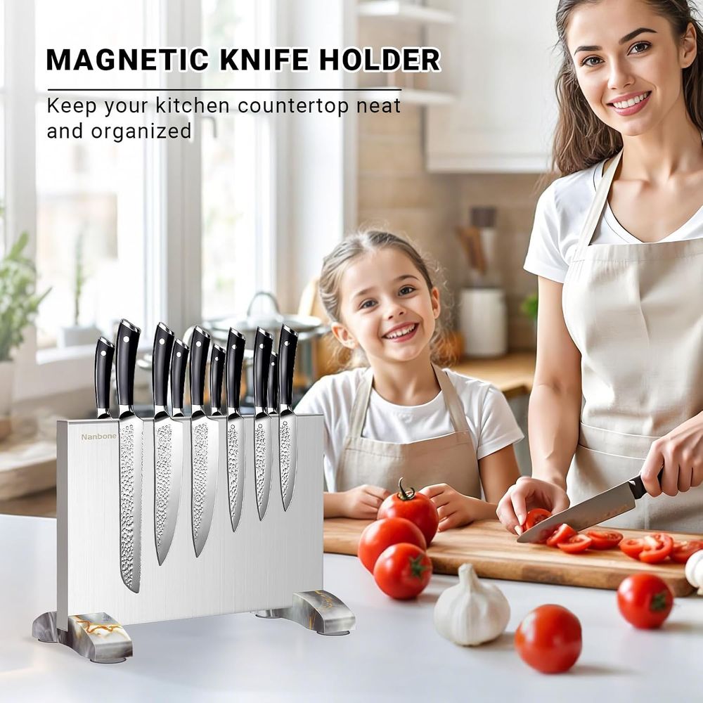 แท่นวางแม่เหล็กแบบไม่มีใบมีด ท - Magnetic Knife Strip บทวิจารณ์และราคา