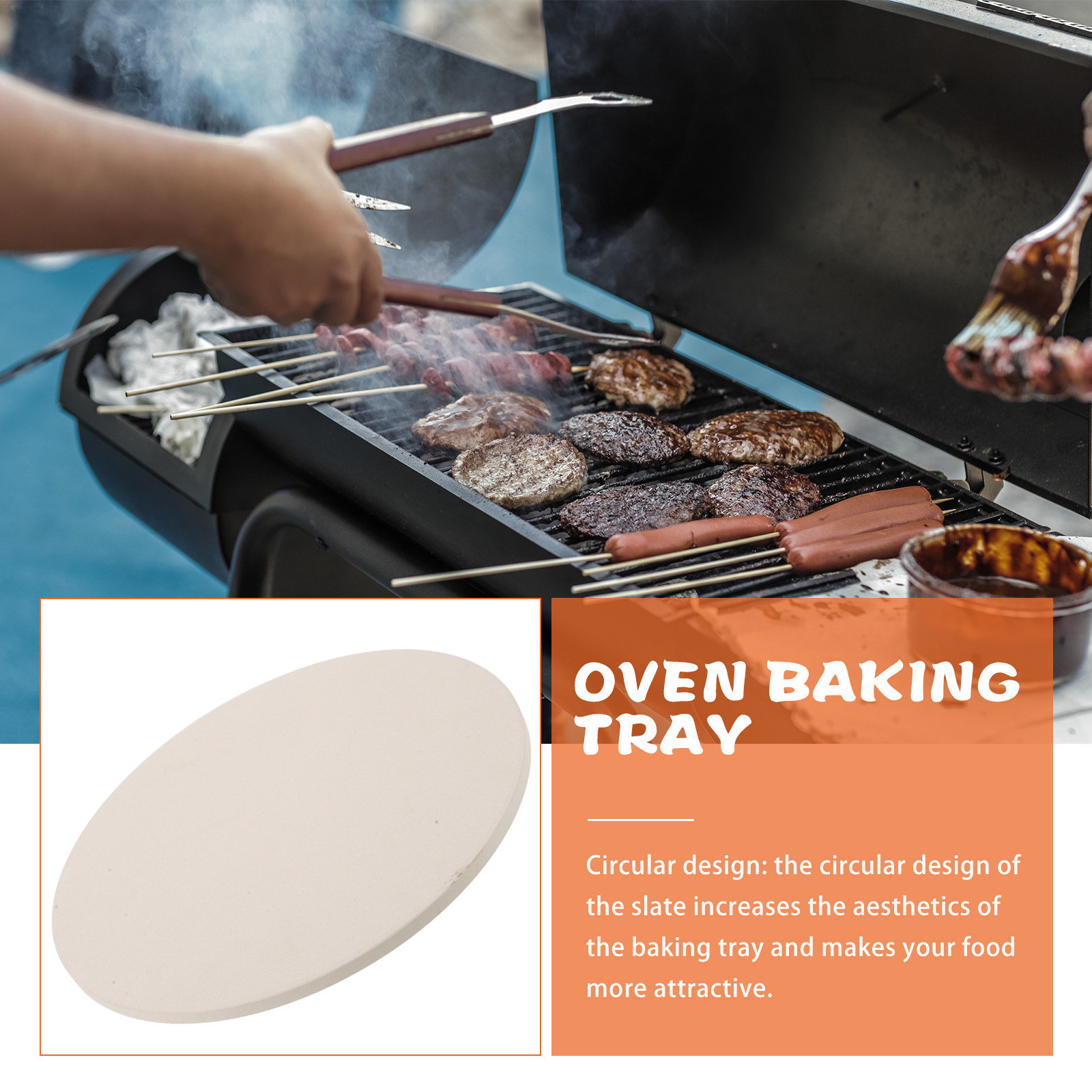 ถาดพิซซ่าทรงกลมสำหรับงานหนักทำ - Pizza Stone Baking บทวิจารณ์และราคา