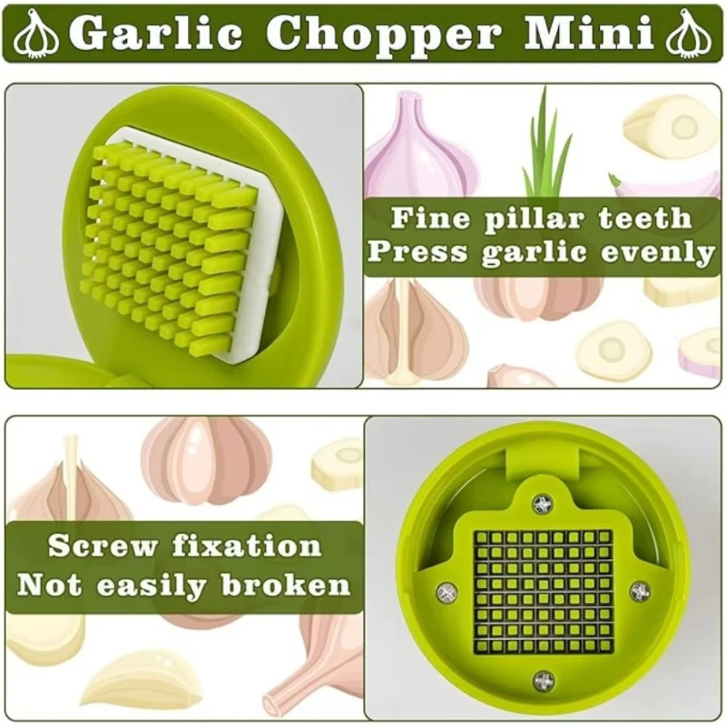 เครื่องบดกระเทียมแบบมือหมุน พร - Vegetable Kitchen Gadgets บทวิจารณ์และราคา