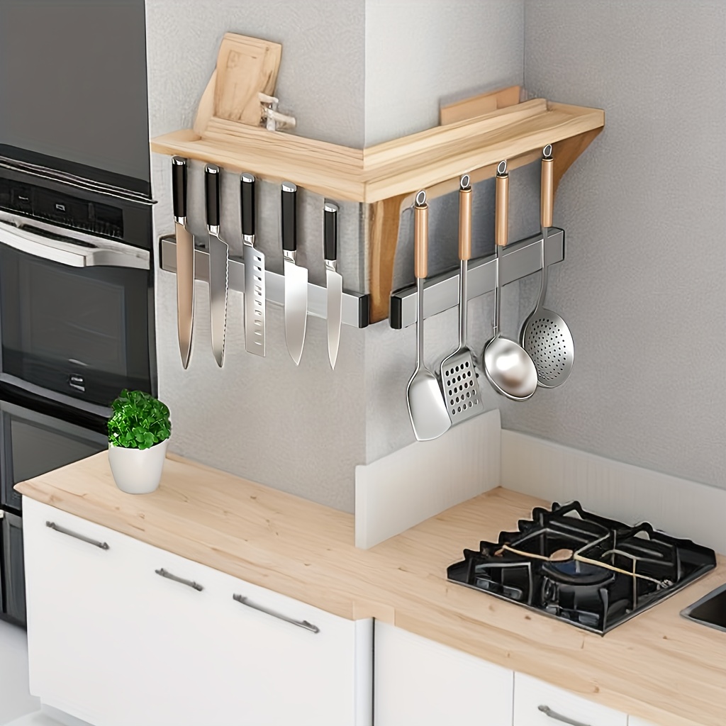 1 PC ผู้ถือมีดแม่เหล็กสําหรับม - Magnetic Knife Strip บทวิจารณ์และราคา