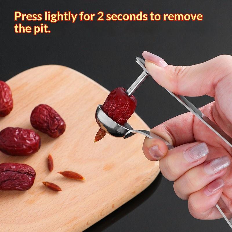 เครื่องมือแยกเมล็ดอินทผลัมสแตน - Vegetable Kitchen Gadgets บทวิจารณ์และราคา