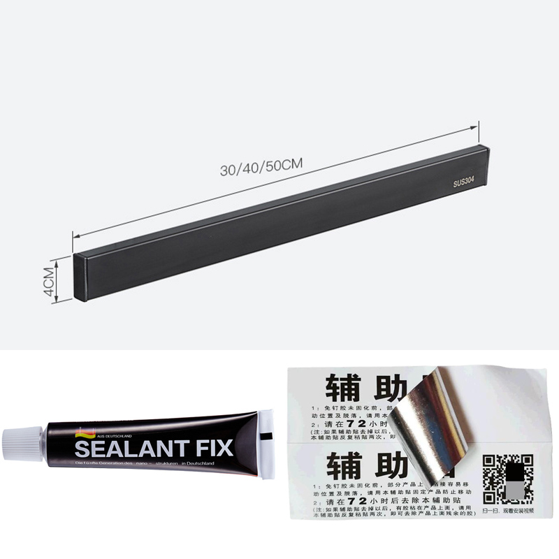 Wall Mount ผู้ถือมีดแม่เหล็กไม - Magnetic Knife Strip บทวิจารณ์และราคา