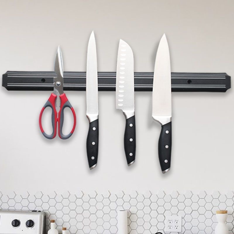 สแตนเลสติดผนังมีดแม่เหล็กที่มี - Magnetic Knife Strip บทวิจารณ์และราคา