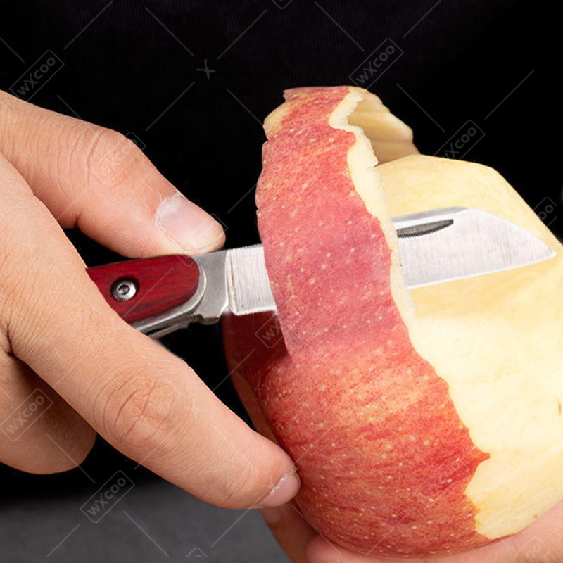 มีดพกพาสแตนเลส ด้ามไม้พะยูง มี - Kitchen Gadgets Products บทวิจารณ์และราคา