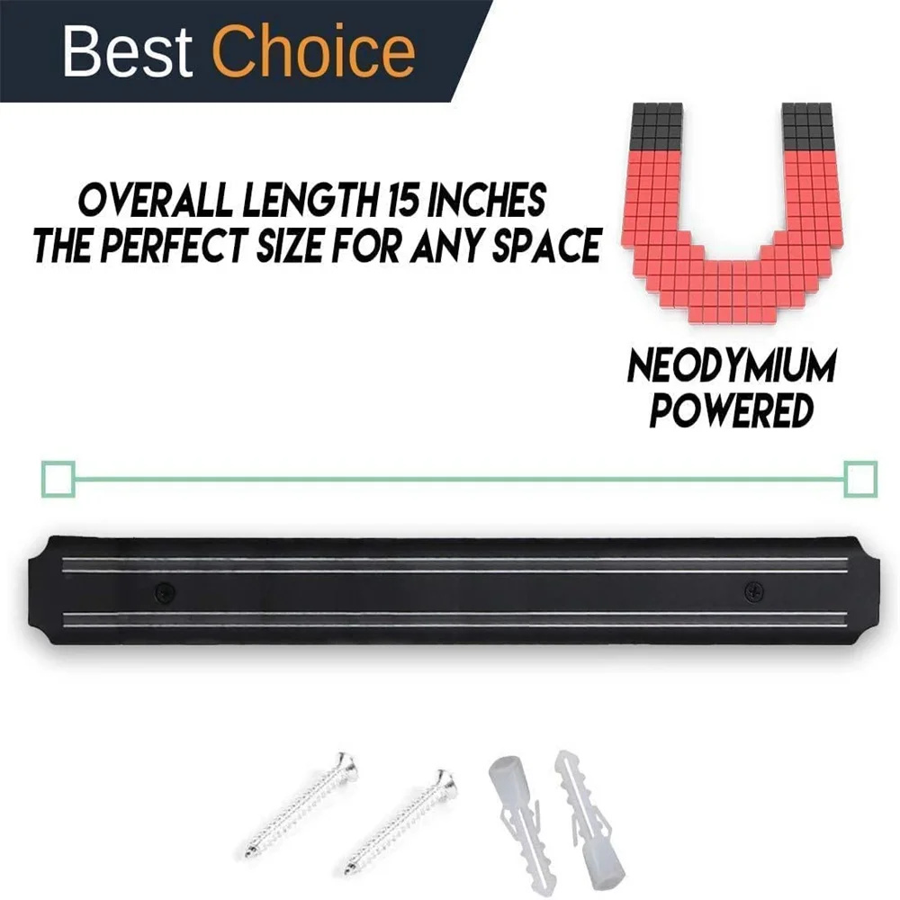 13 นิ้วผู้ถือมีดแม่เหล็กติดผนั - Magnetic Knife Strip บทวิจารณ์และราคา
